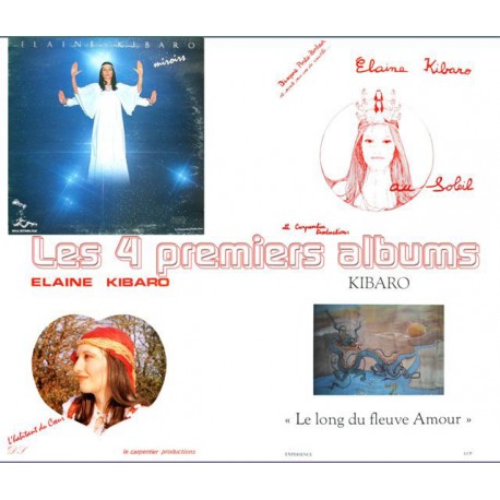 Les 4 premiers Albums