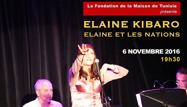 Elaine et les Nations à la Fondation de la Maison de Tunisie - Novembre 2016
