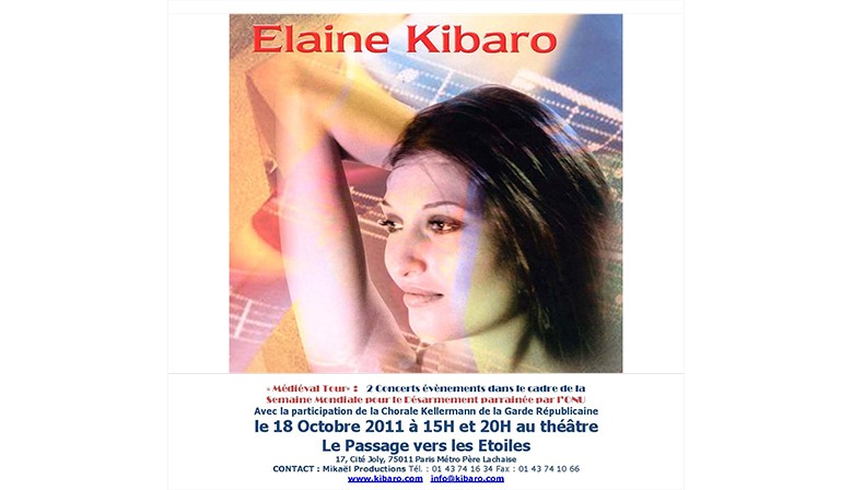 Elaine Kibaro "Médiéval Tour" - Octobre 2011
